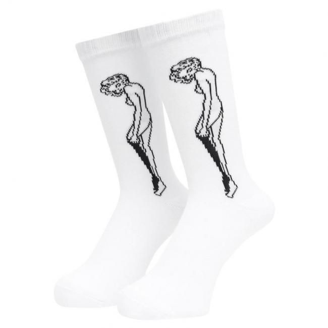 WHIMSY " CATHIE SOCKS " WHITE 