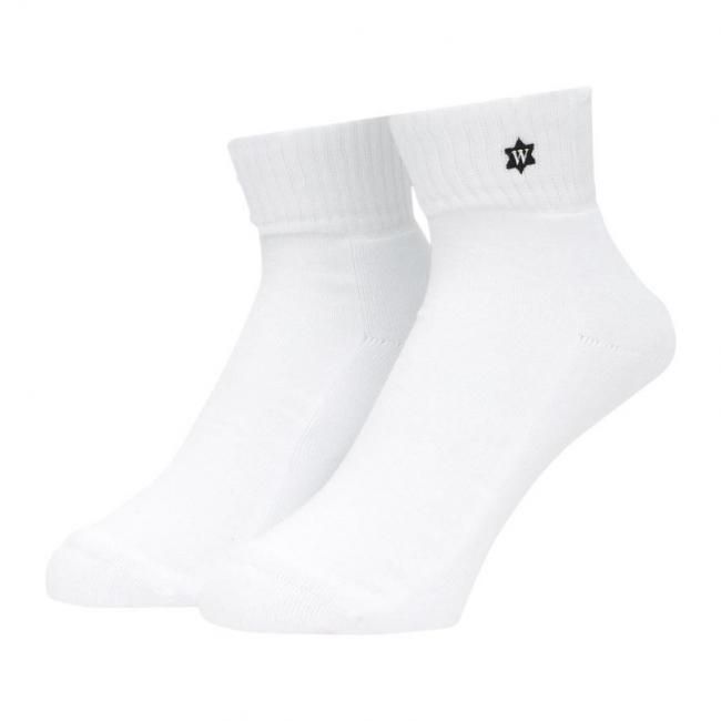 WHIMSY " VERSE SOCKS " WHITE