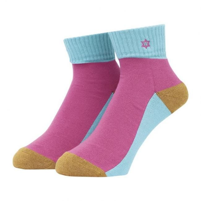 WHIMSY " VERSE SOCKS " PINK 