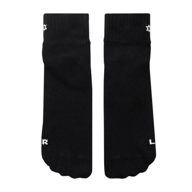 WHIMSY " V VERSE SOCKS " BLACK
