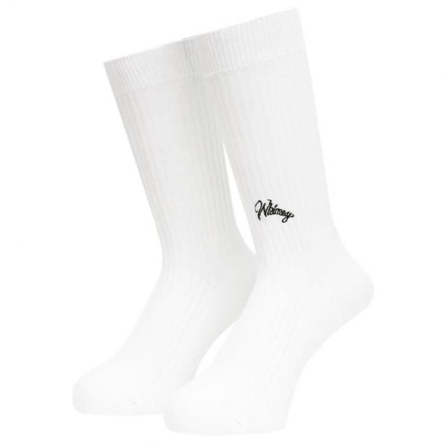 WHIMSY " EMJAY SOCKS " WHITE