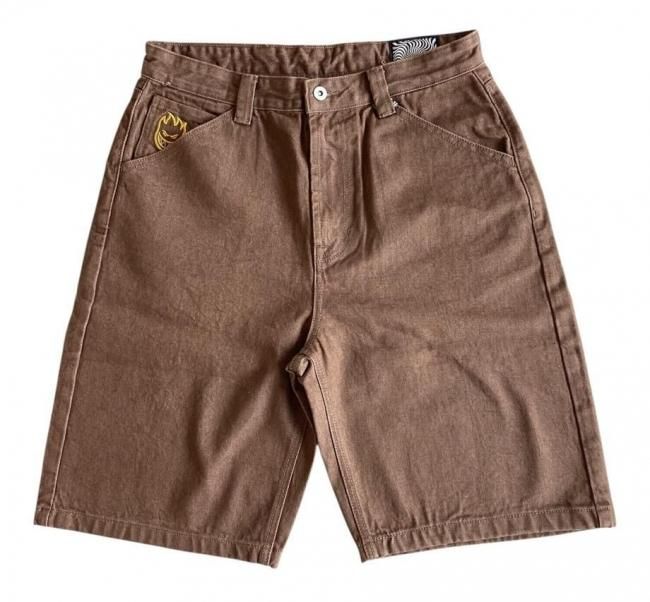 SPITFIRE " BIGHEAD DENIM SHORT " BROWN