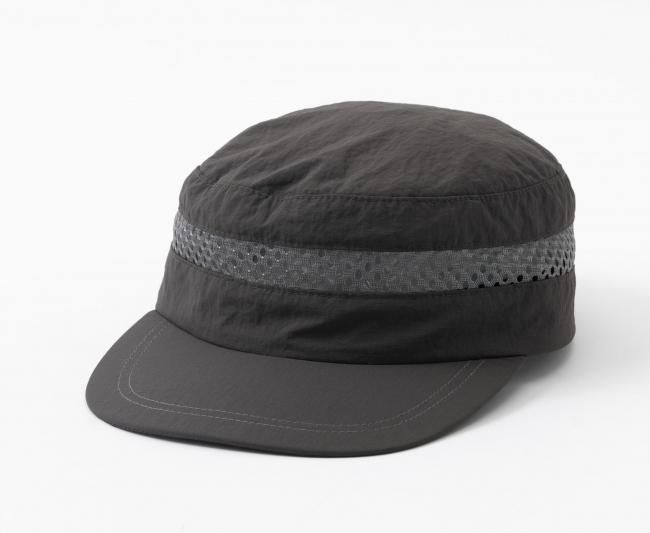 LIDAIRPEAKS " CYLINDER MESH HAT " GREY