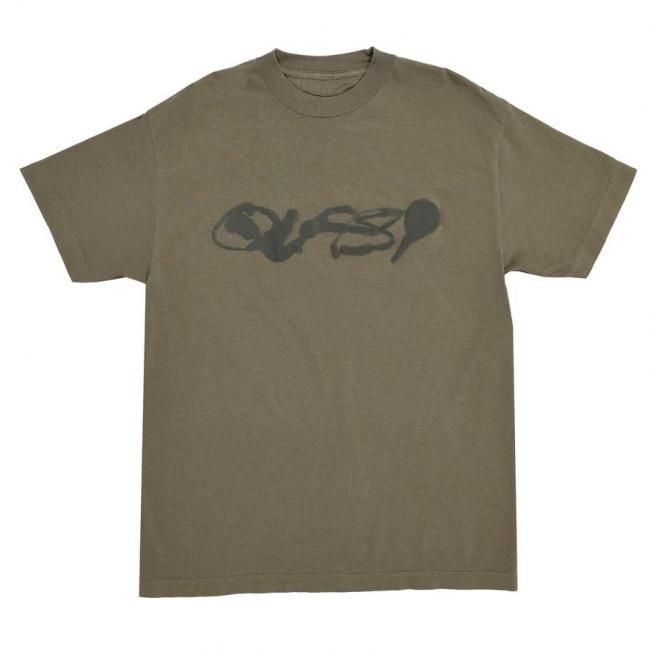 QUASI " BLOT TEE " FADED BROWN