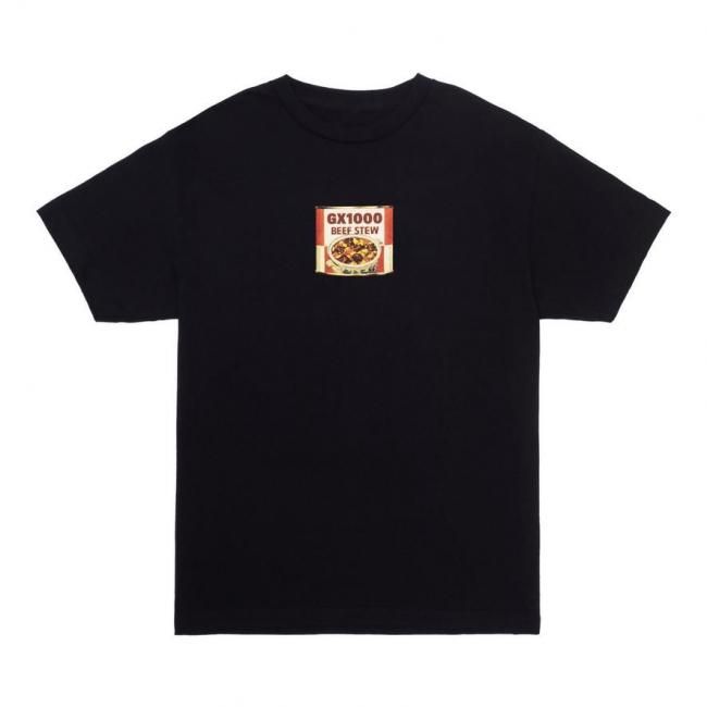 GX1000 " BEEF STEW TEE " BLACK