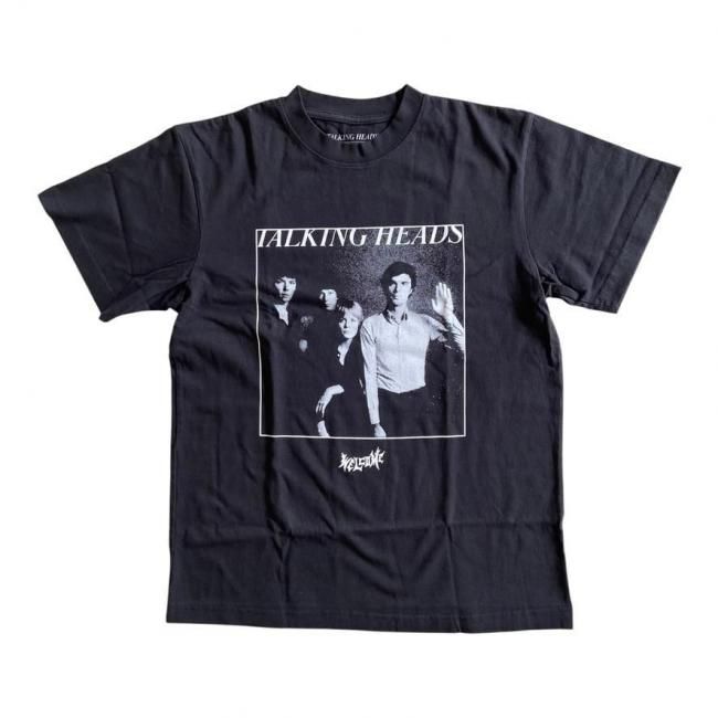 WELCOME "  TALKING HEADS QUARTET TEE " BLACK