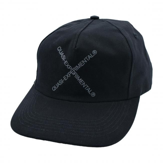 QUASI " EXP3M 5-PANEL HAT " BLACK
