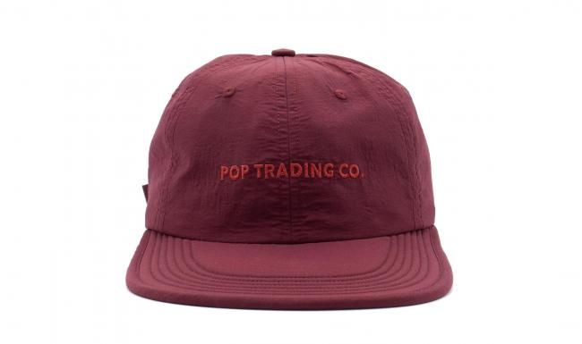 POP TRADING COMPANY " FLEXFOAM SIXPANEL HAT IN FUDGE " 