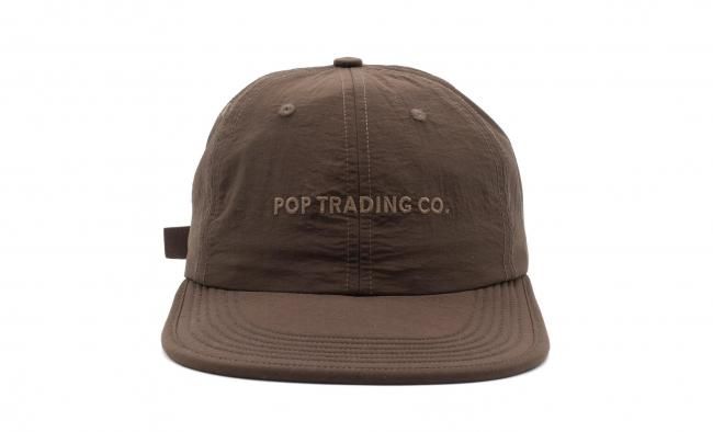 POP TRADING COMPANY " FLEXFOAM SIXPANEL HAT IN BISON " 