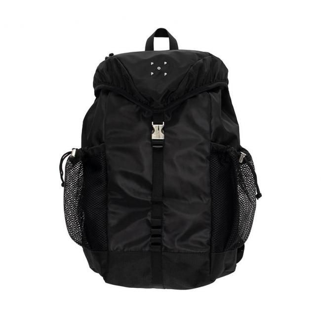 POP TRADING COMPANY " BACKPACK IN BLACK " 