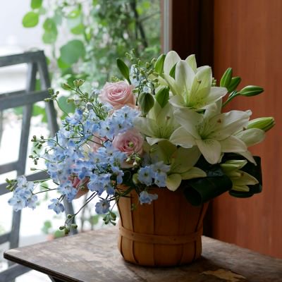 お花の通販 お誕生日にオシャレでかわいいフラワーアレンジメントを