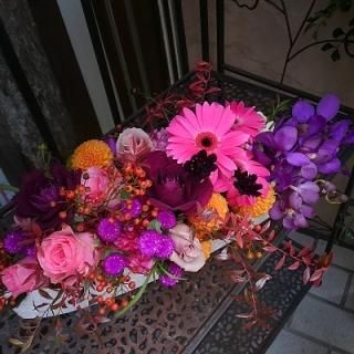 紫 お花の通販 お誕生日 お供え お祝いにオシャレでかわいいフラワーアレンジメントを 紫 お花の通販 お誕生日 お供え お祝いにオシャレでかわいいフラワーアレンジメントを