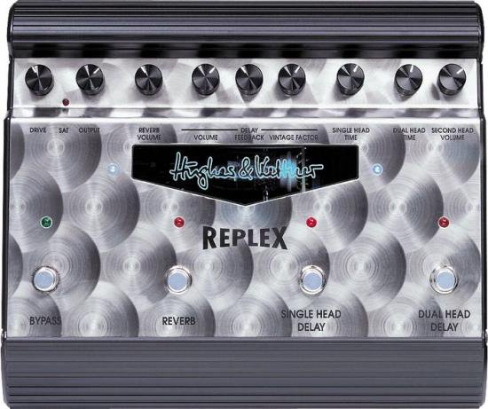 Hughes & Kettner Replex Tube-Driven Tape Delay Simulator -  エフェクター専門店【EffectorShop.com】