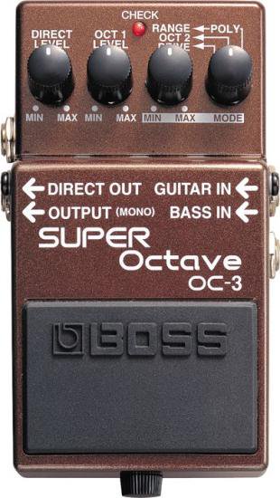 Boss OC-3 SUPER Octave - エフェクター専門店【EffectorShop.com】