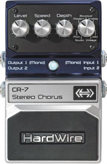 DigiTech HardWire Series CR-7 Stereo Chorus - エフェクター専門店【EffectorShop.com】
