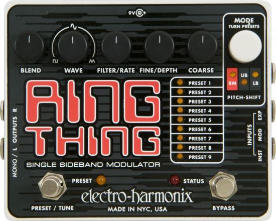 Electro-Harmonix Ring Thing Modulator - エフェクター専門店