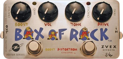 ZVex Vexter Box of Rock Distortion - エフェクター専門店【EffectorShop.com】