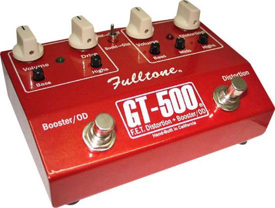 Fulltone GT-500 FET Distortion + Booster and Overdrive ...