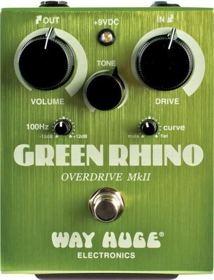 Way Huge Electronics Green Rhino MkII Overdrive -  エフェクター専門店【EffectorShop.com】