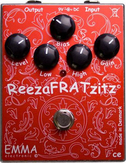 Emma Electronic ReezaFRATZzitz II Overdrive and Distortion -  エフェクター専門店【EffectorShop.com】