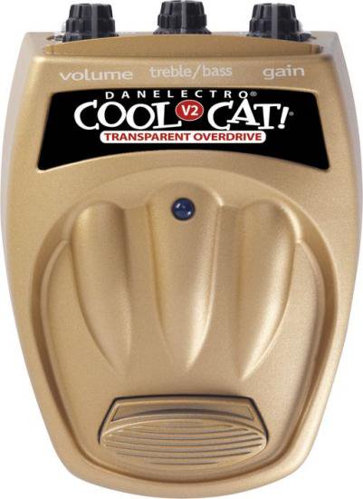 Danelectro Cool Cat CTO-2 Transparent Overdrive V2 -  エフェクター専門店【EffectorShop.com】
