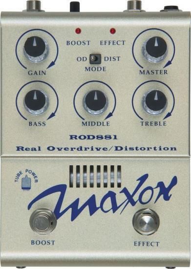 Maxon ROD881 Real Tube Overdrive / Distortion - エフェクター専門店 