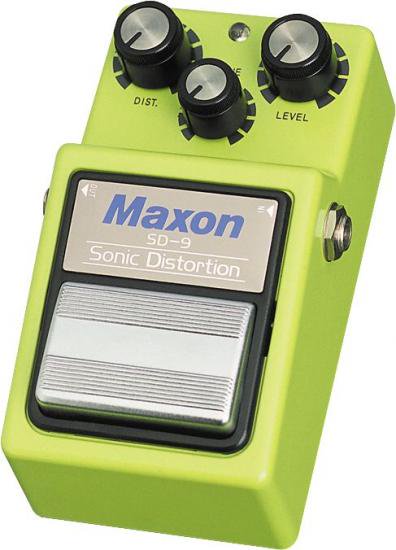 Maxon SD-9 Sonic Distortion - エフェクター専門店【EffectorShop.com】