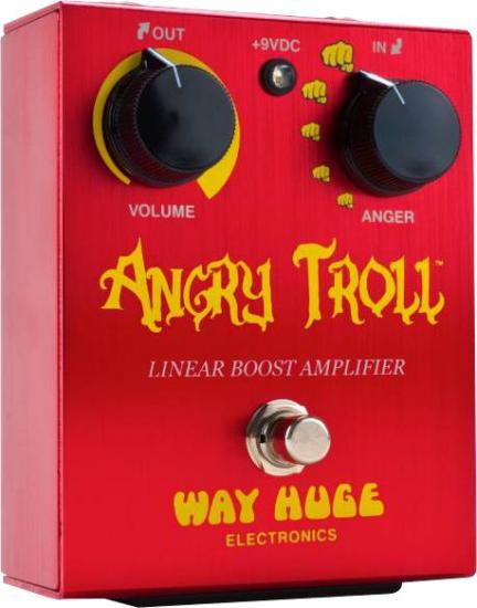 Way Huge Electronics WHE101 Angry Troll Boost - エフェクター専門店【EffectorShop.com】