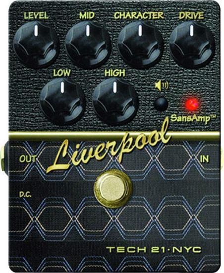 Tech 21 SansAmp Character Series Liverpool V2 Distortion -  エフェクター専門店【EffectorShop.com】