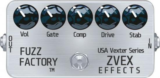 ZVex Hand-Painted USA Vexter Fuzz Factory - エフェクター専門店【EffectorShop.com】