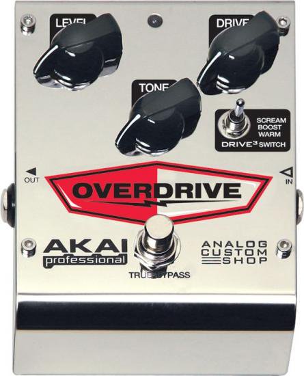 Akai Professional Analog Custom Shop Drive3 Tri-Mode Overdrive ...
