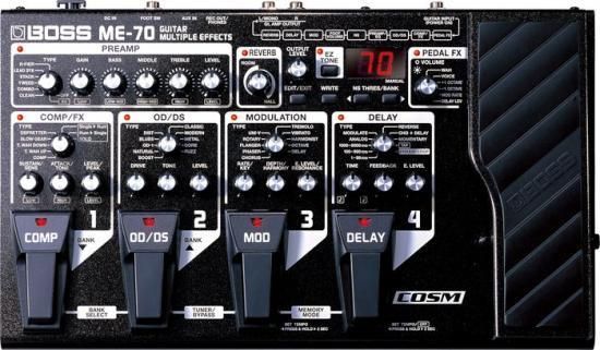 Boss ME-70 Guitar Multi-Effects Pedal - エフェクター専門店