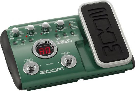 Zoom A2.1u Acoustic Guitar Multi-Effects Pedal/USB Interface -  エフェクター専門店【EffectorShop.com】