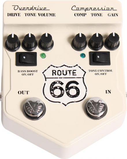 Visual Sound V2 Series V2RT66 Route 66 Overdrive and Compression