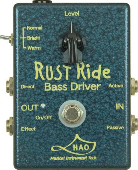 Hao Rust Ride Bass Overdrive Pedal - エフェクター専門店【EffectorShop.com】