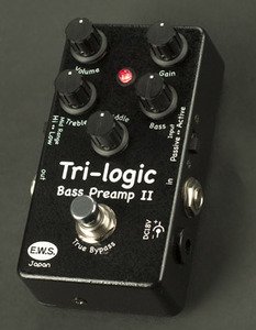 EWS Tri-Logic Bass Pre-amp II - エフェクター専門店【EffectorShop.com】