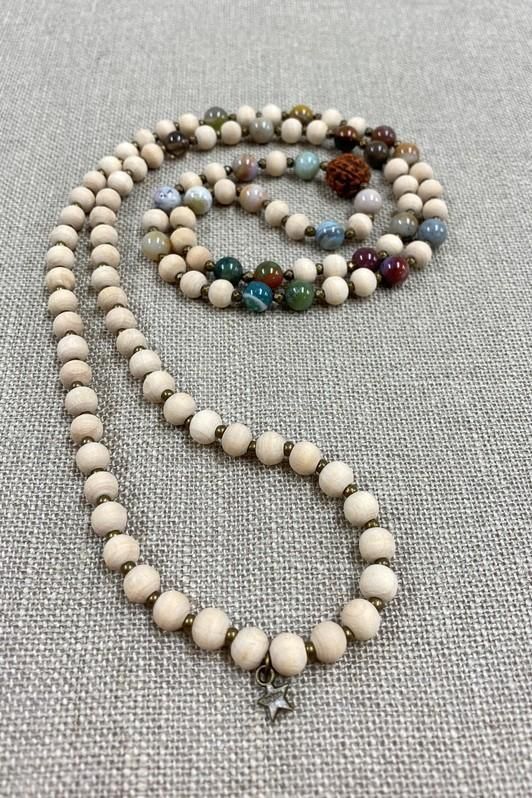 マーラーネックレス＜ルドラクシャトップ＞ | 天然石のナチュラル