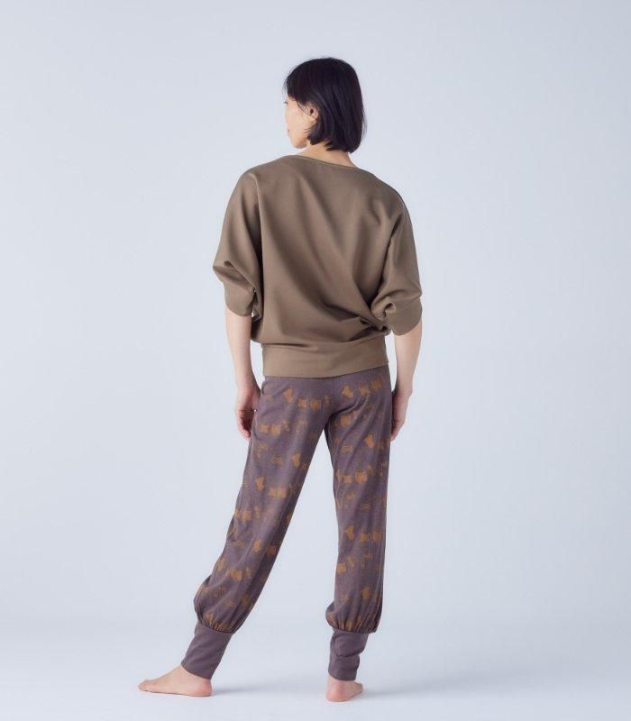 avani-bottom＜bear＞[TL242516-24] | モダール天竺素材のyoga