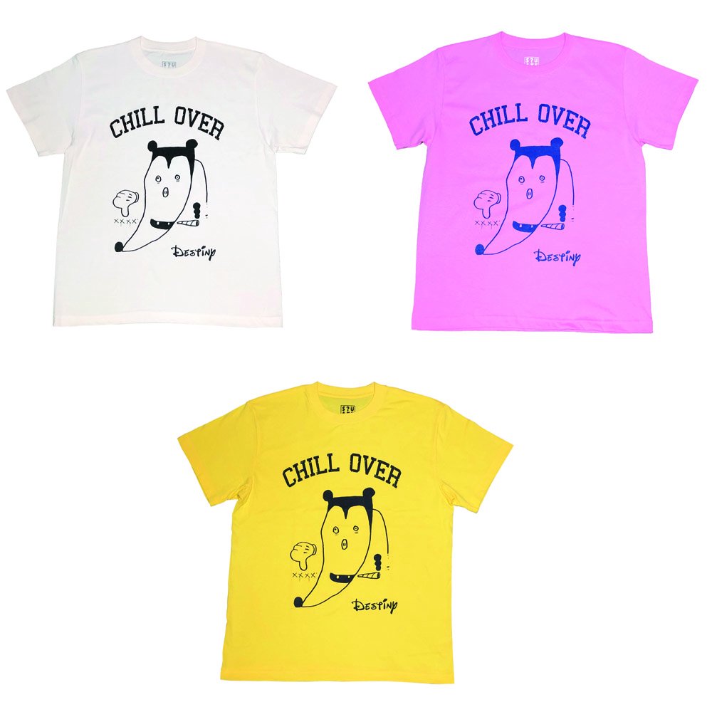 <img class='new_mark_img1' src='https://img.shop-pro.jp/img/new/icons20.gif' style='border:none;display:inline;margin:0px;padding:0px;width:auto;' />CHILL OVER T-Shirts