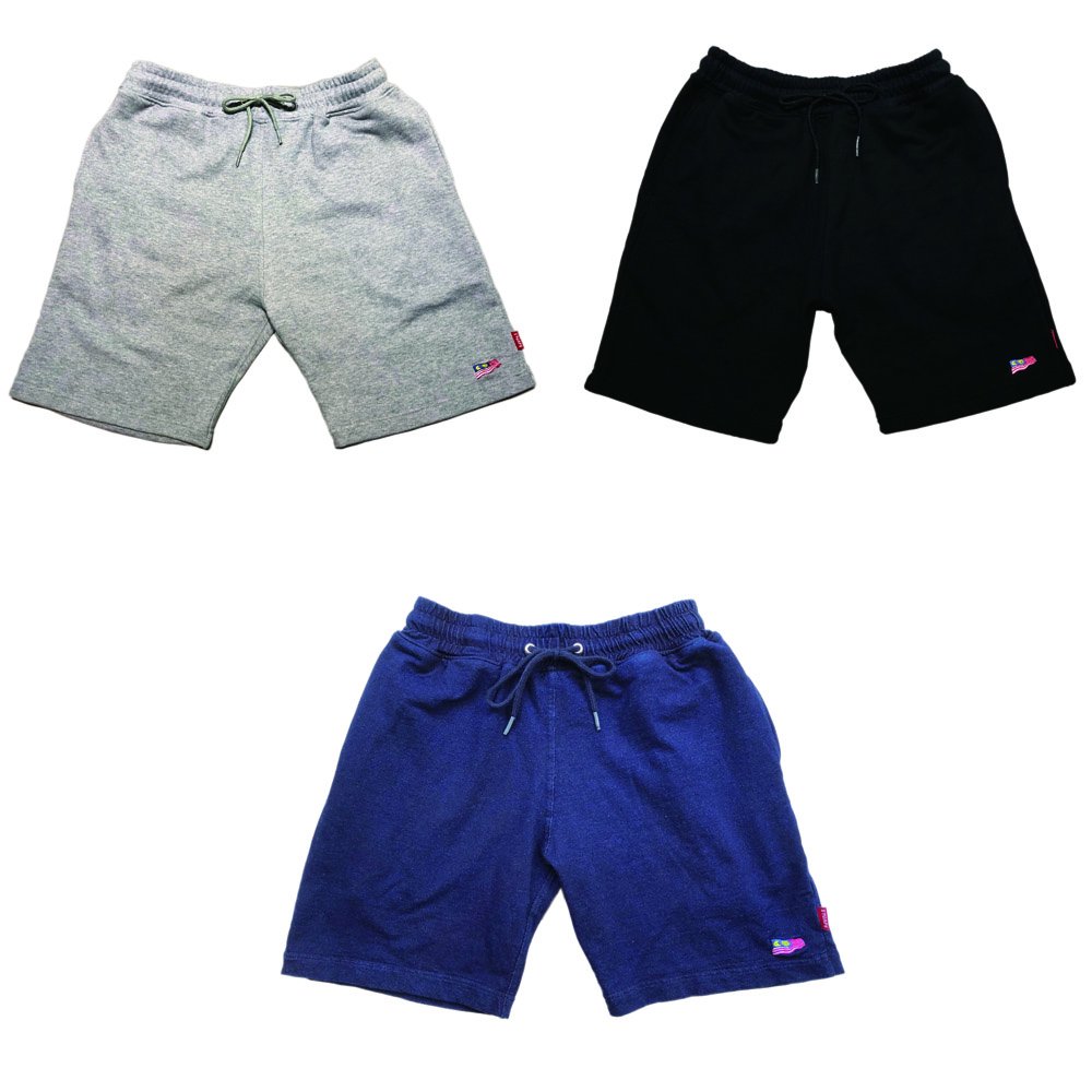 <img class='new_mark_img1' src='https://img.shop-pro.jp/img/new/icons20.gif' style='border:none;display:inline;margin:0px;padding:0px;width:auto;' />FLAG SWEAT SHORTS