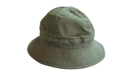 ブラック hat THM Military WAX ミリタリーハット