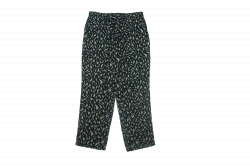 Printed rayon linen pants 