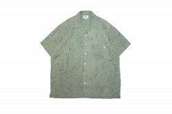Printed rayon linen shirts ꡼