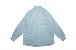 Flannel work shirts グレー