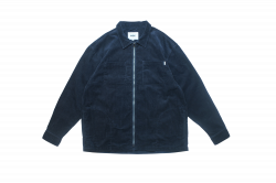 Corduroy zip jacket ダークネイビー