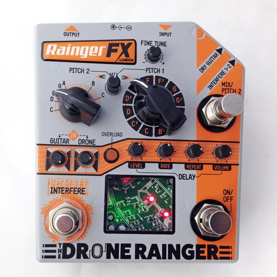 Rainger Fx | Drone Rainger デジタルディレイ+アナログドローンが織りなす、アトモスフェリックな世界。