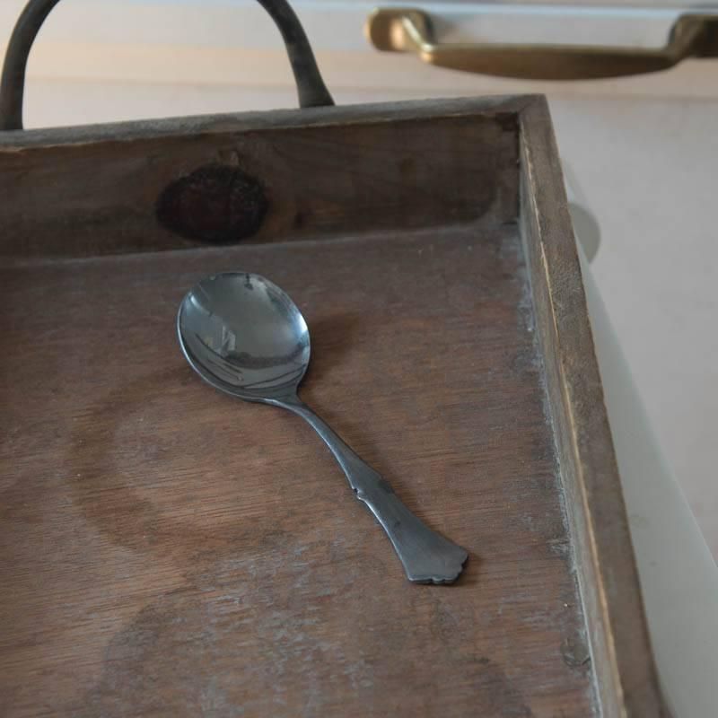 クラシカルカトラリー ブイヨンスプーン アンティークシルバー[定番