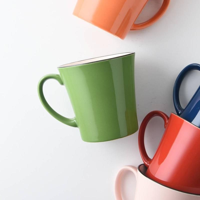 11.5cm多彩マグカップ グリーン[B級品込み販売] - 業務用食器販売用