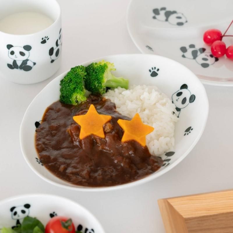 ぱんだこパンダ　ジノリ　皿2枚 ぱんだこパンダ ジノリ 皿2枚 おすわりパンダのお皿(大) 中皿