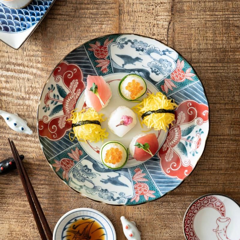 江戸っ子恐竜 良縁竜 大皿[定番] - 業務用食器販売用食器 卸売のやまに